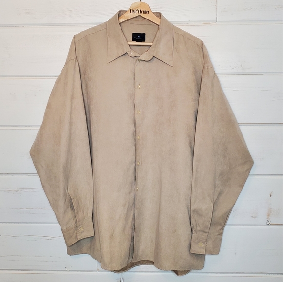 Reaction Kenneth Cole Long Sleeve Shirt XXL - Picture 4 of 12